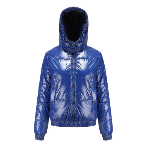 ELVERO - BURGUNDY PUFFER JACKET BLUE