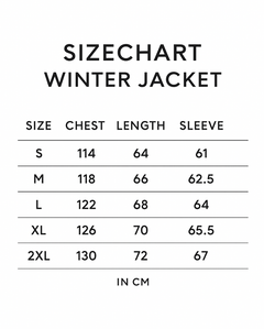 PUFFER JACKET - UNISEX