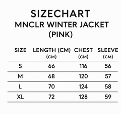 MNCLR WINTER JACKET