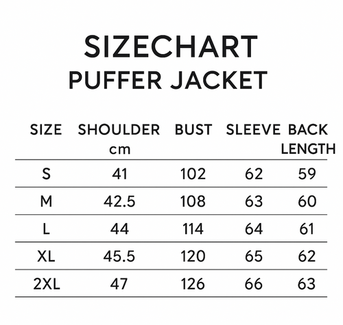 ELVERO - BURGUNDY PUFFER JACKET