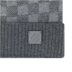 "LV" BEANIE GRAU