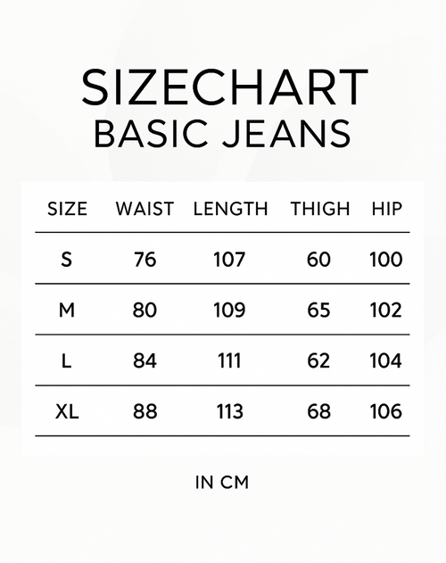 Basic Jeans Black