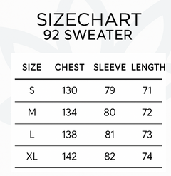 92 SWEATER BLACK