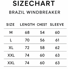 BRAZIL WINDBREAKER LIGHT GREEN