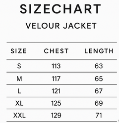 VELOUR - JACKET GREY