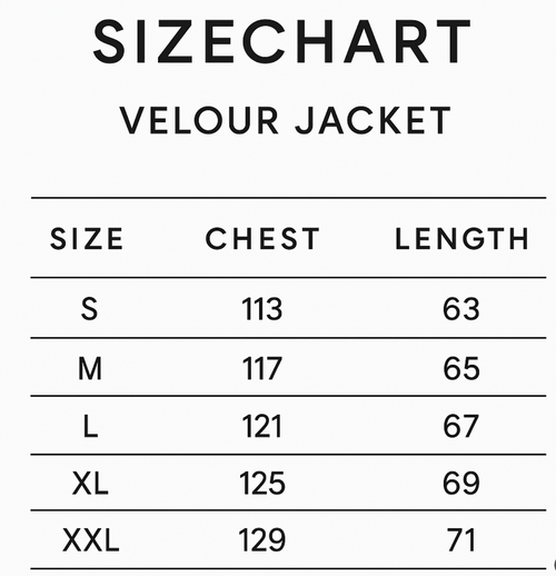 VELOUR - JACKET GREY
