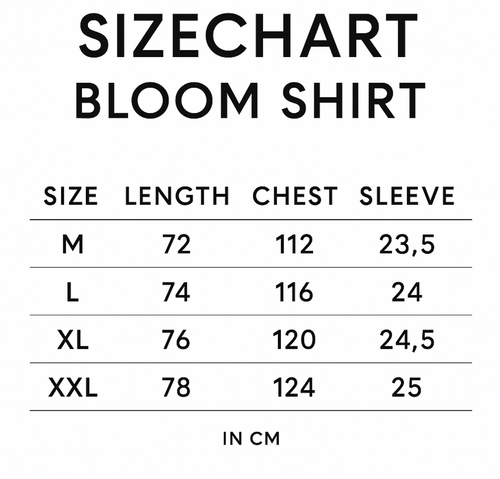 DISTRESSED BLOOM - SHIRT