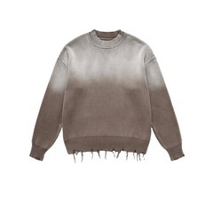 ARVID - DISTRESSED SWEATER