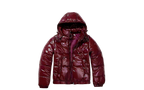 ELVERO - BURGUNDY PUFFER JACKET