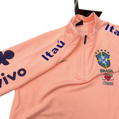 BRAZIL HALF ZIP PINK