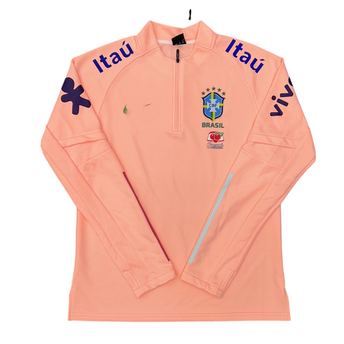 BRAZIL HALF ZIP PINK